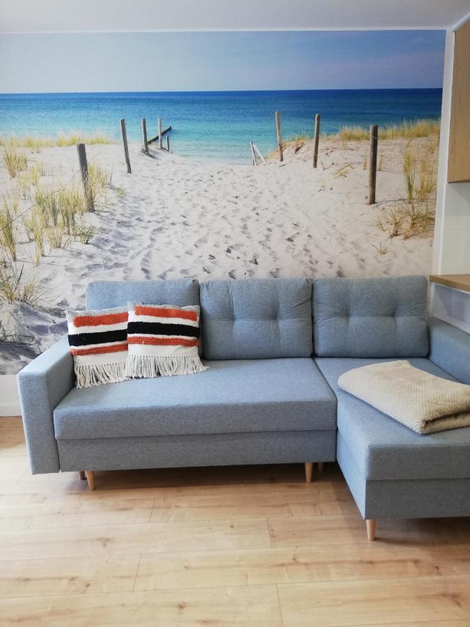Apartament Plaza Stogi Gdansk Bagian luar foto
